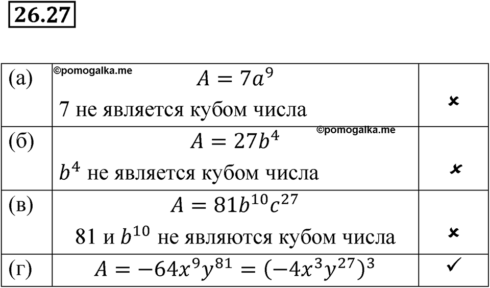 Номер 26.27 — решение 1