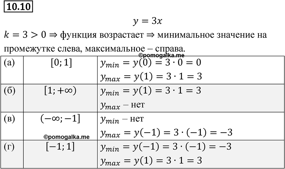 Номер 10.10 — решение 1