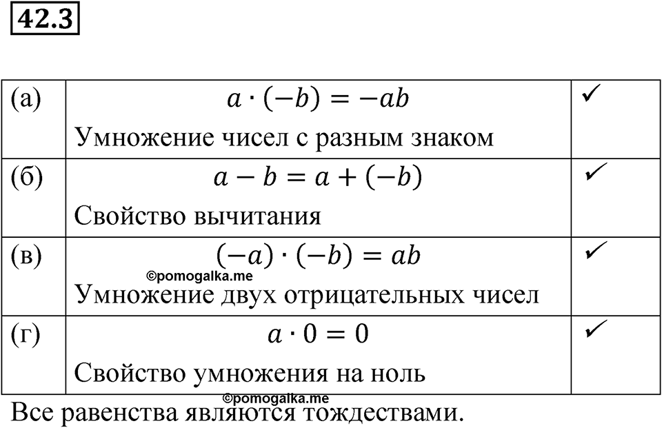 Номер 42.3 — решение 1