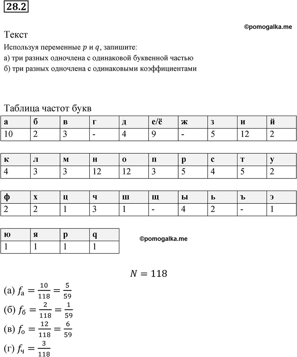 Номер 28.2 — решение 1