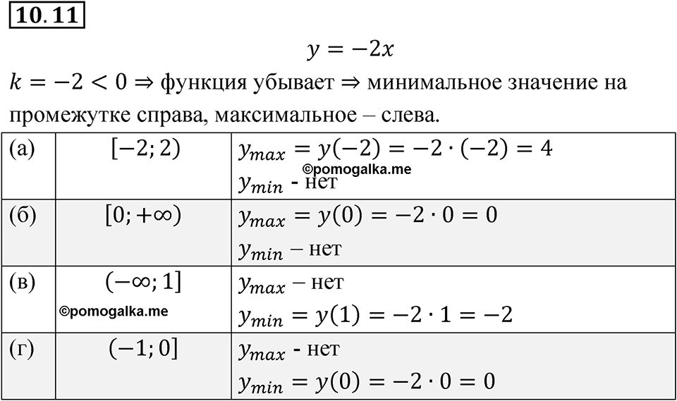 Номер 10.11 — решение 1