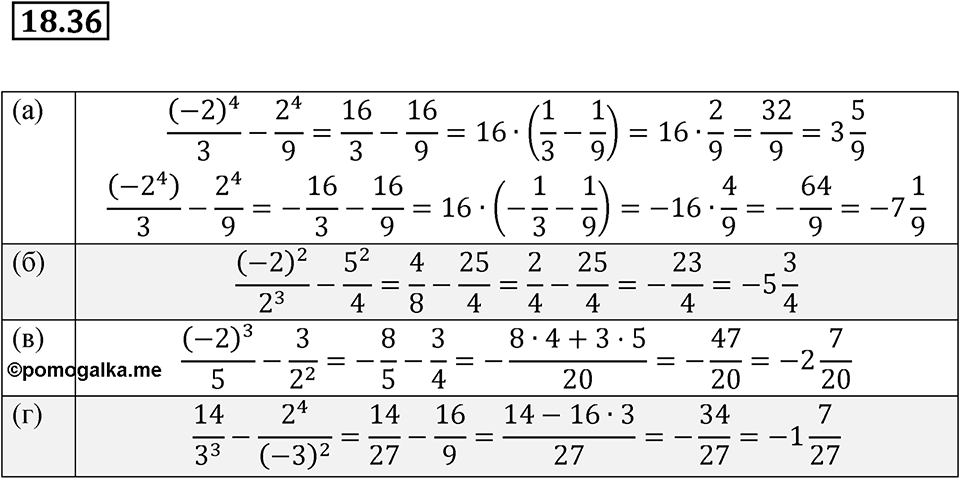 Номер 18.36 — решение 1