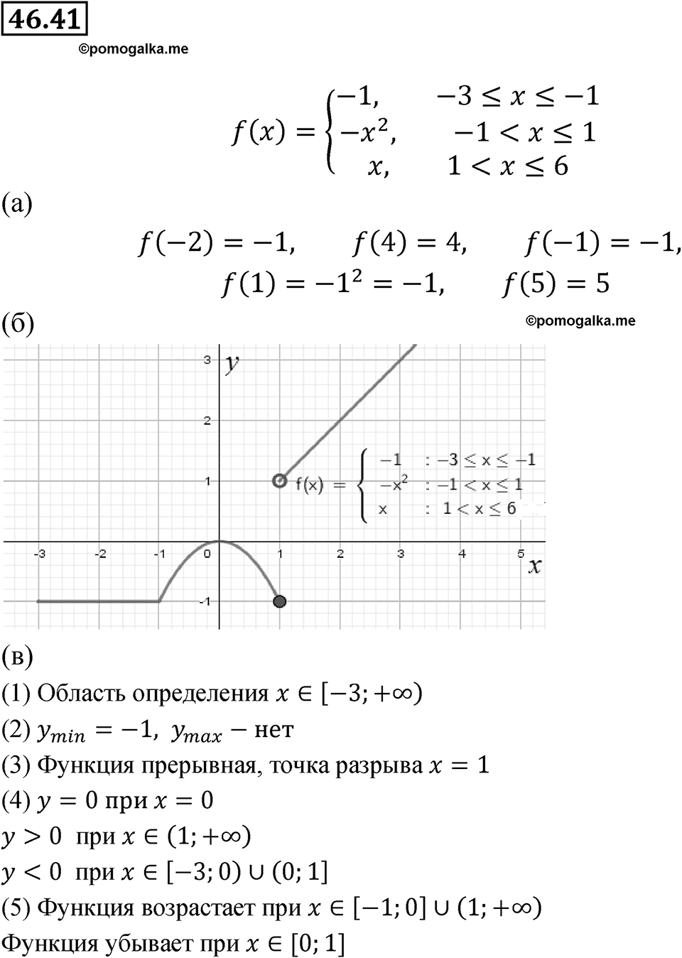 Номер 46.41 — решение 1