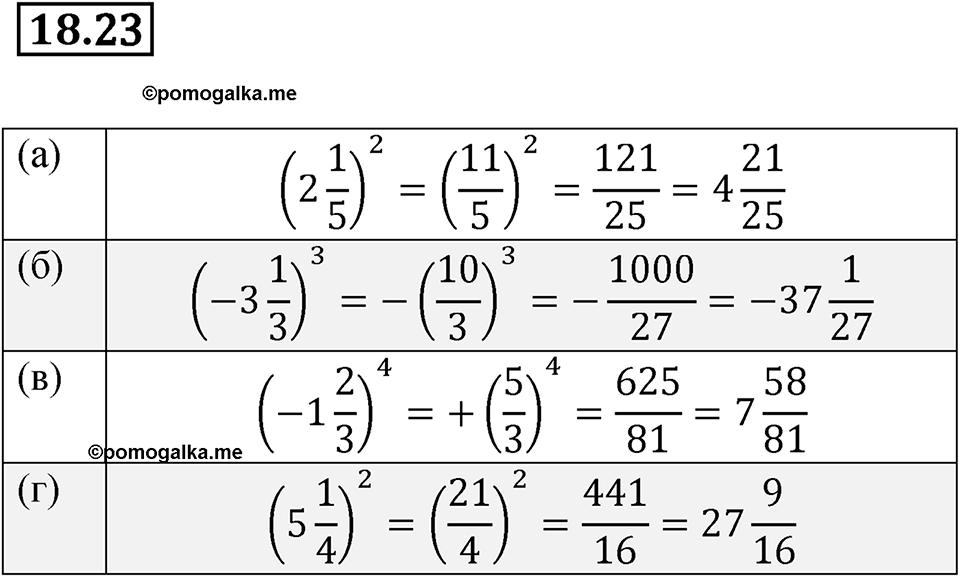 Номер 18.23 — решение 1
