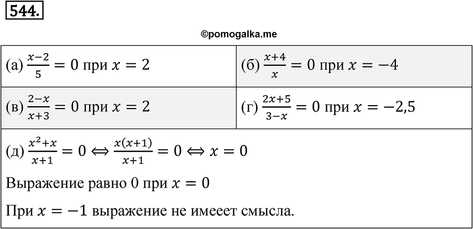 Номер 544 — решение 1