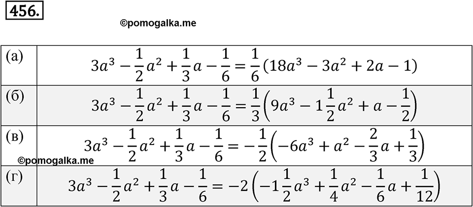 Номер 456 — решение 1