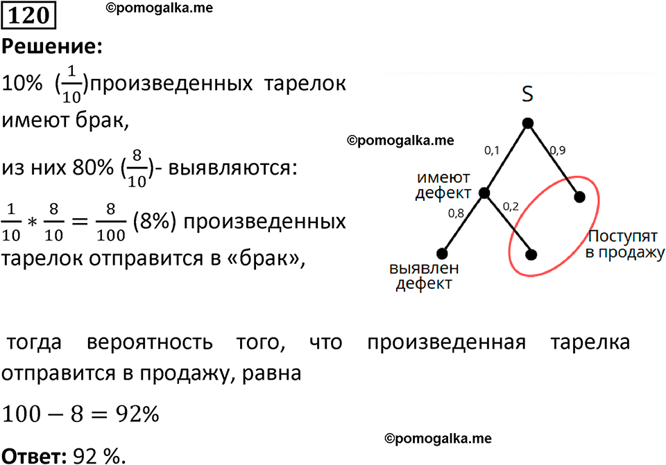 Номер 120 — решение 1