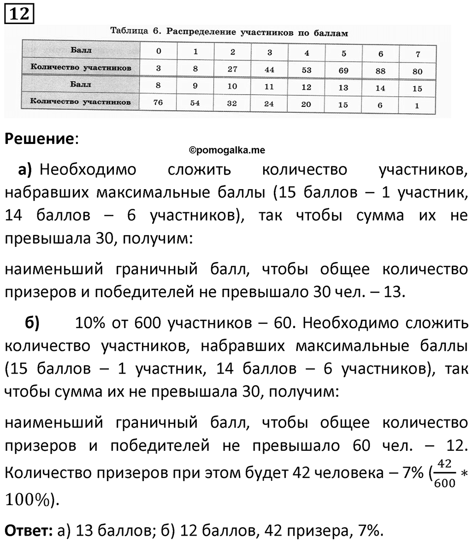 Номер 12 — решение 1