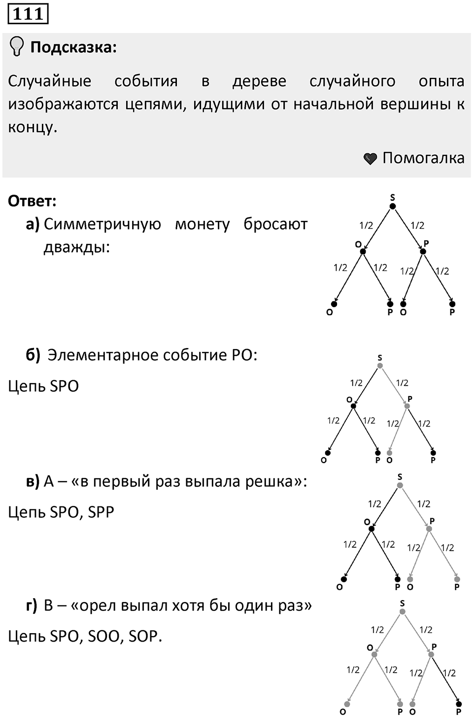 Номер 111 — решение 1