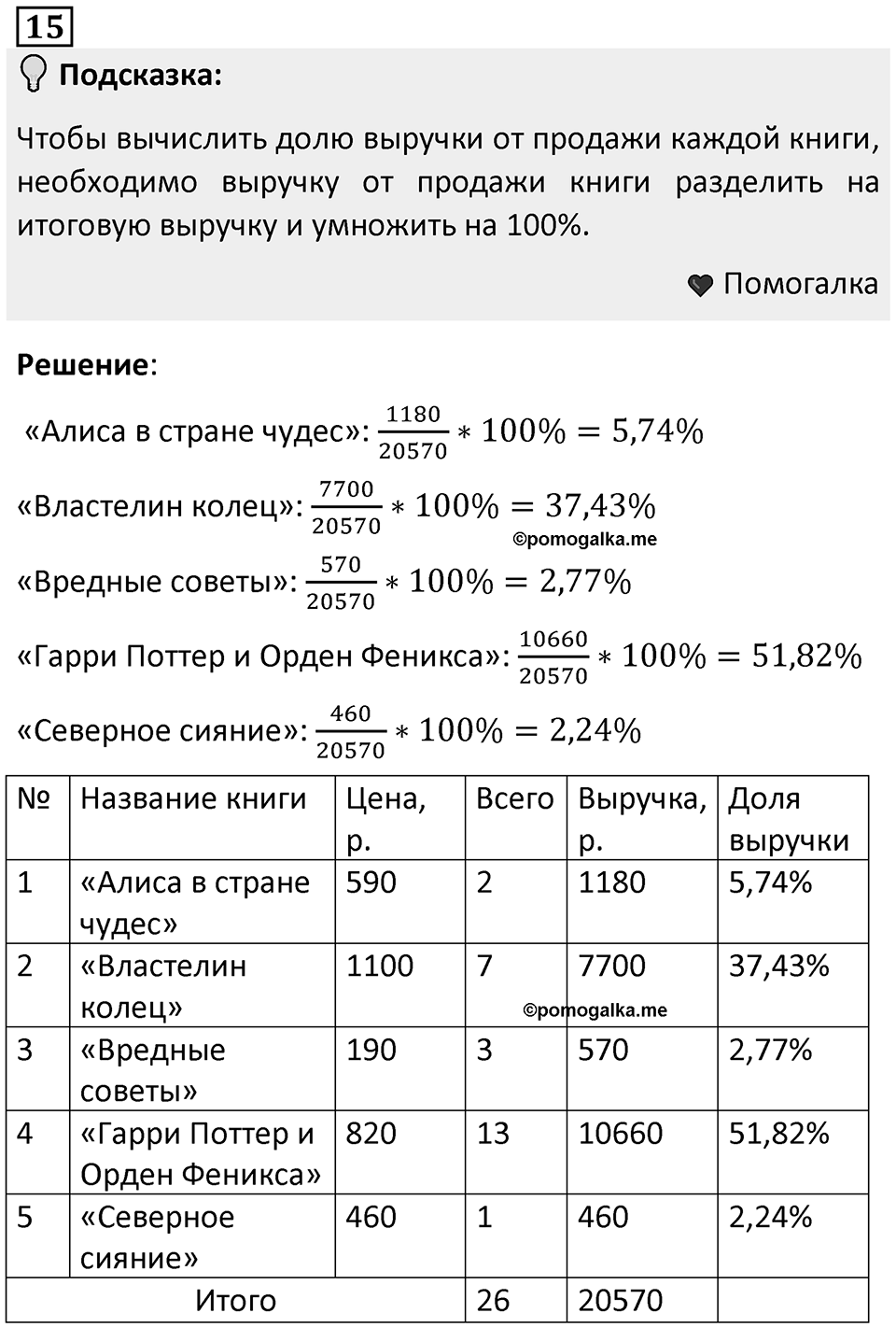 Номер 15 — решение 1