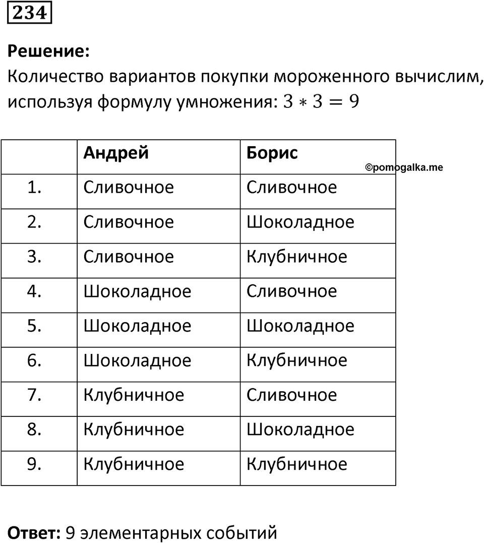 Номер 234 — решение 1