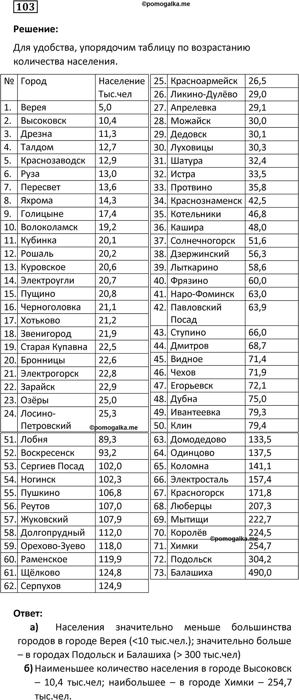 Номер 103 — решение 1