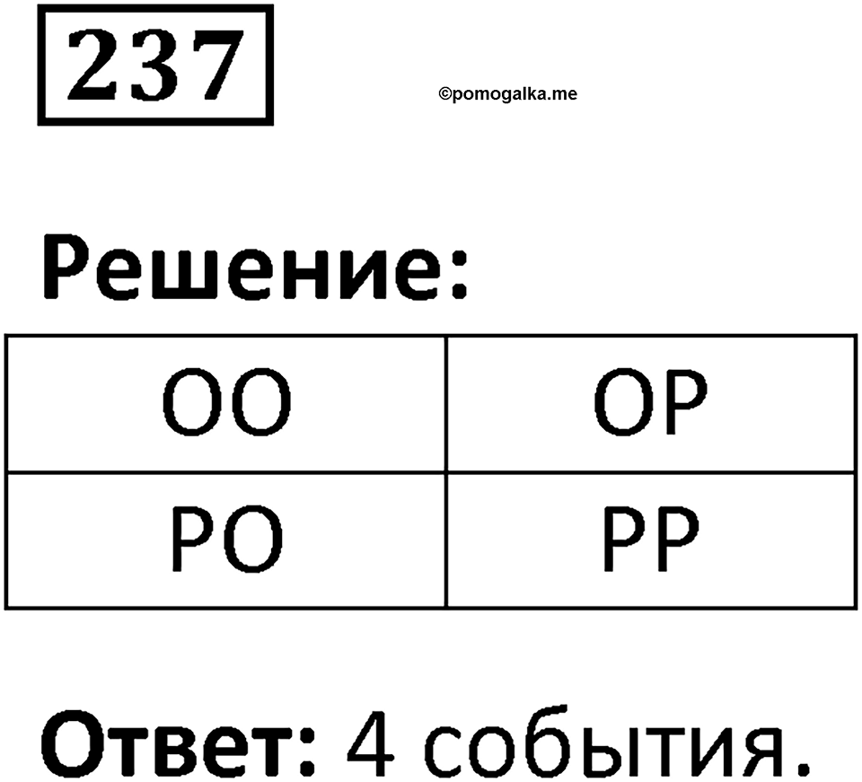 Номер 237 — решение 1