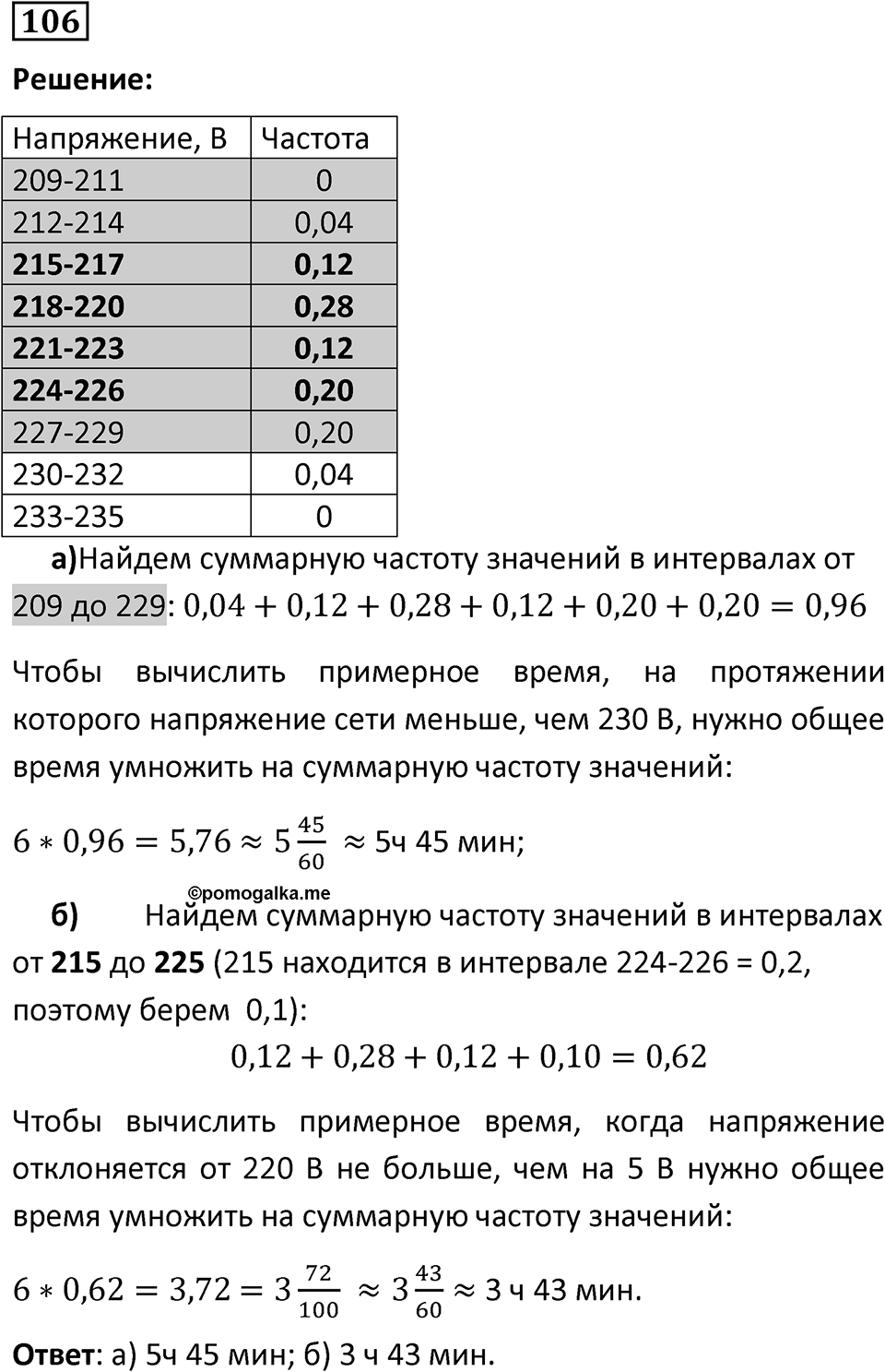 Номер 106 — решение 1