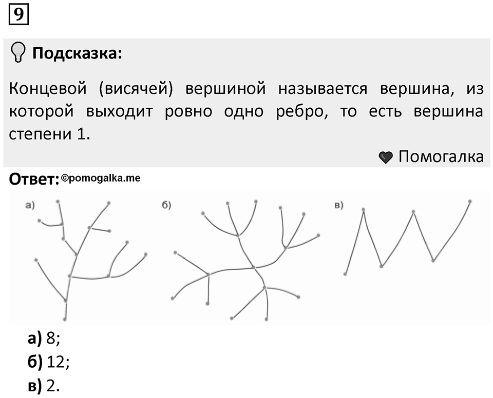 Номер 9 — решение 1
