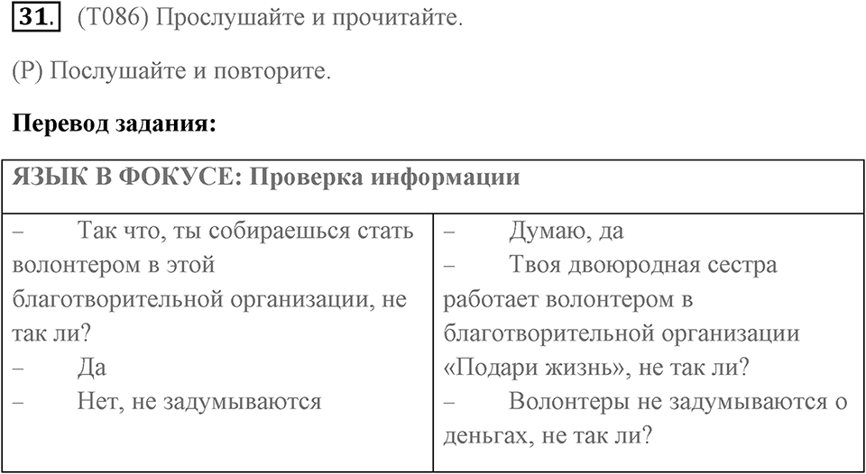 Unit 12. Social issues. Unit 12 задание 31 — решение 1