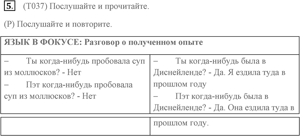 Unit 6. The American experience. Unit 6 задание 5 — решение 1