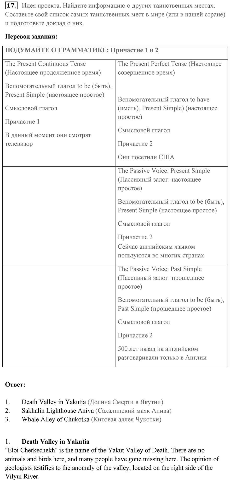 Unit 14 задание 17 — решение 1