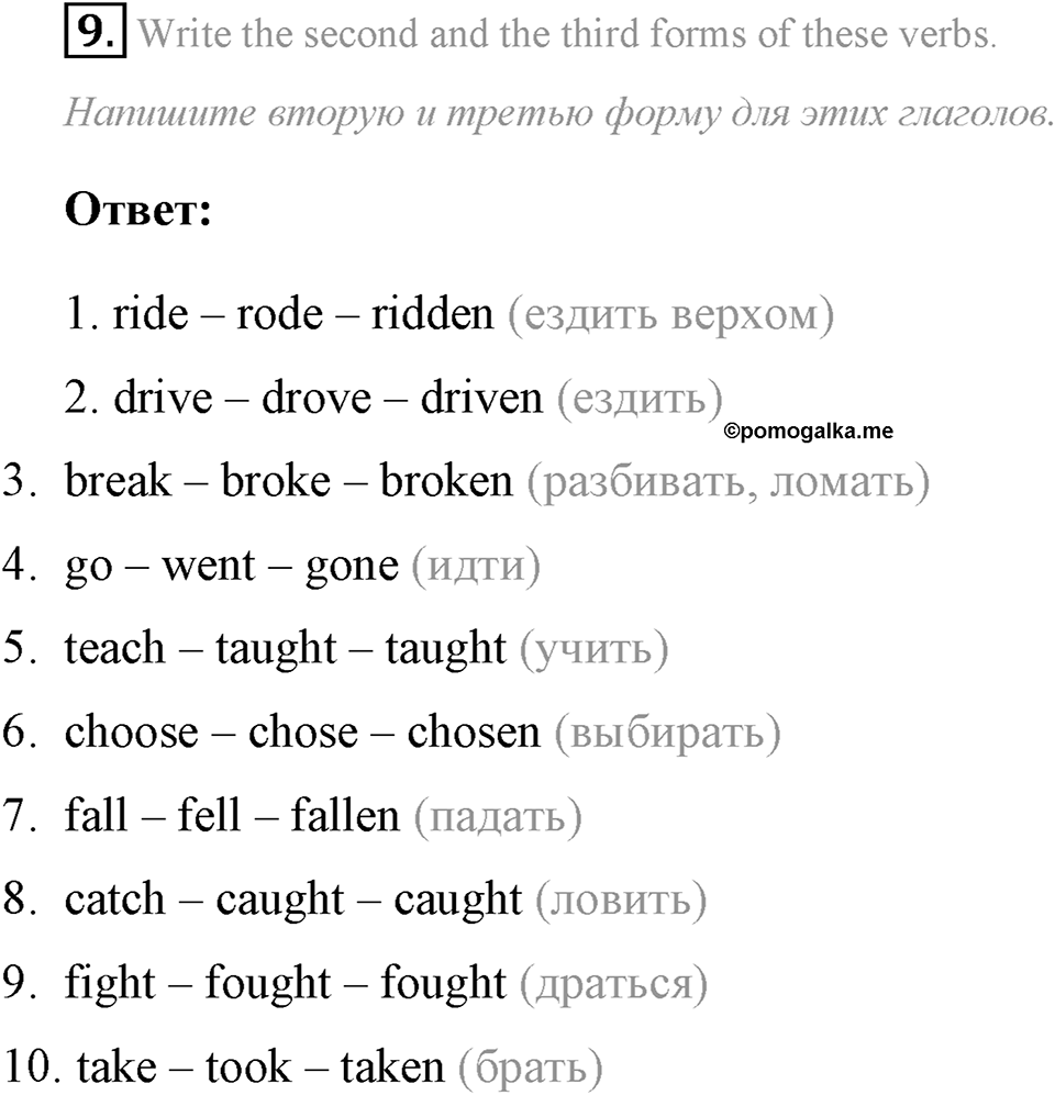 Some Facts about the English-Speaking World. Step 3 номер 9 — решение 1