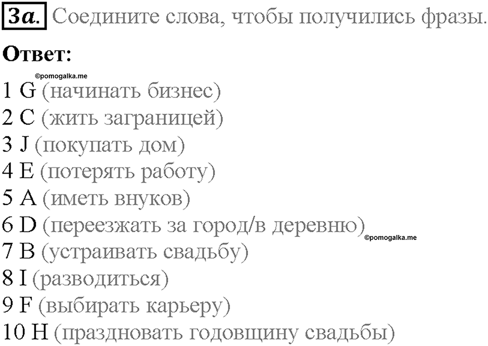 Module 7. VB13. Vocabulary Bank 5. Задание №3a — решение 1