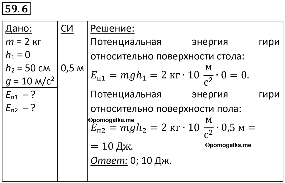 Номер 59.6 — решение 1