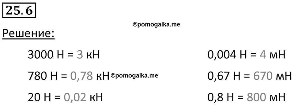 Номер 25.6 — решение 1