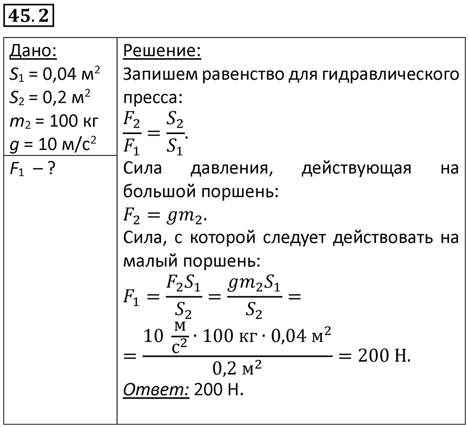 Номер 45.2 — решение 1
