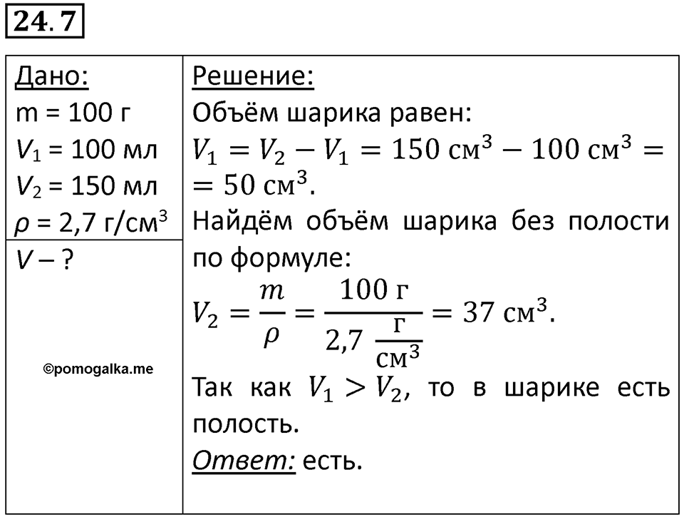 Номер 24.7 — решение 1
