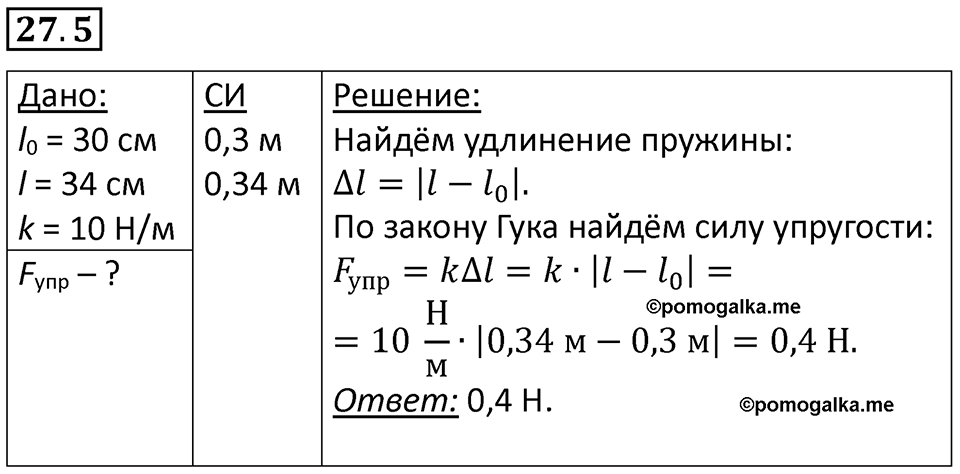 Номер 27.5 — решение 1