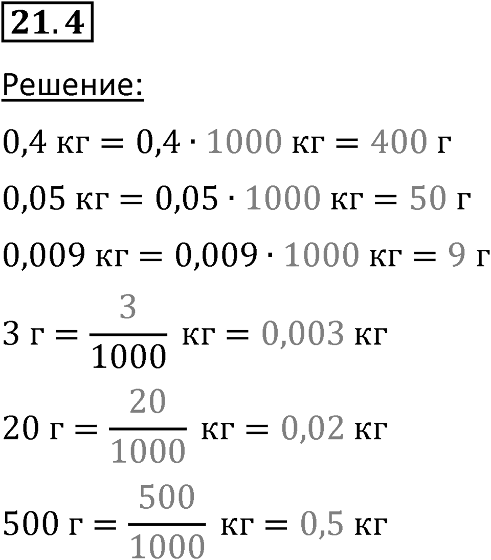 Номер 21.4 — решение 1