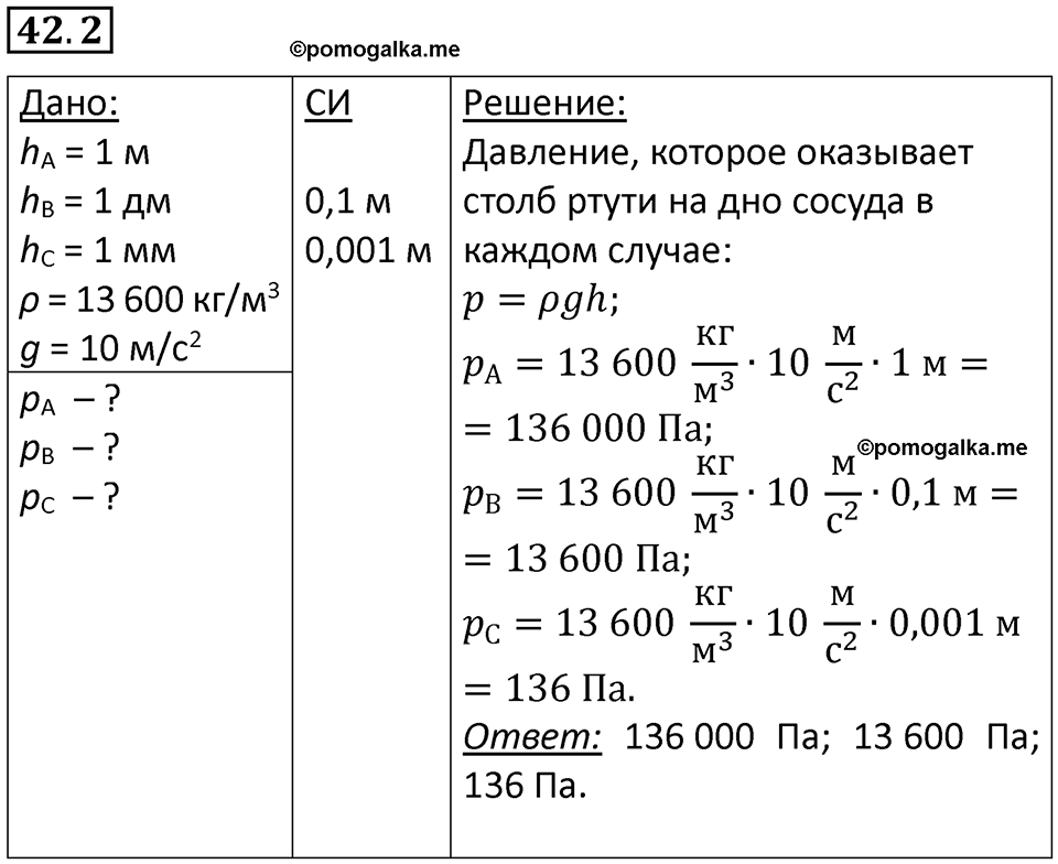 Номер 42.2 — решение 1