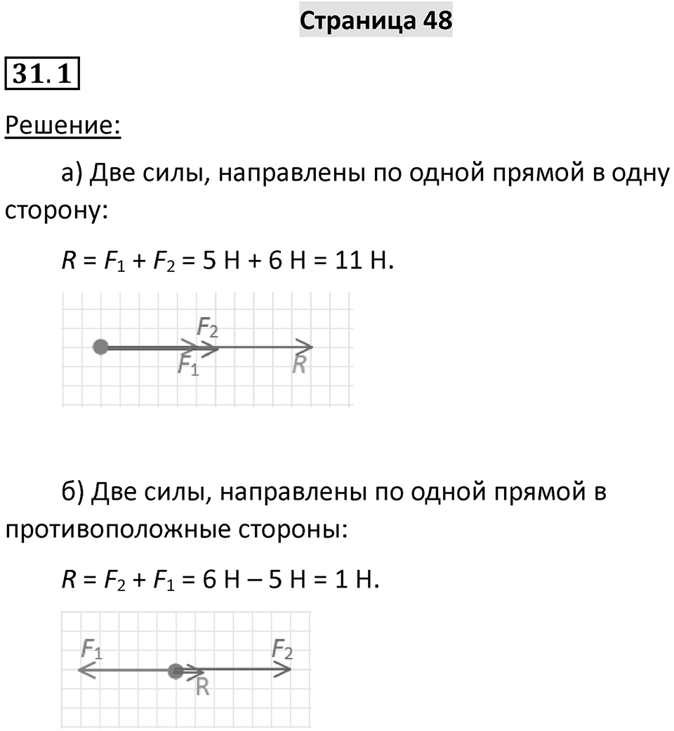 Номер 31.1 — решение 1