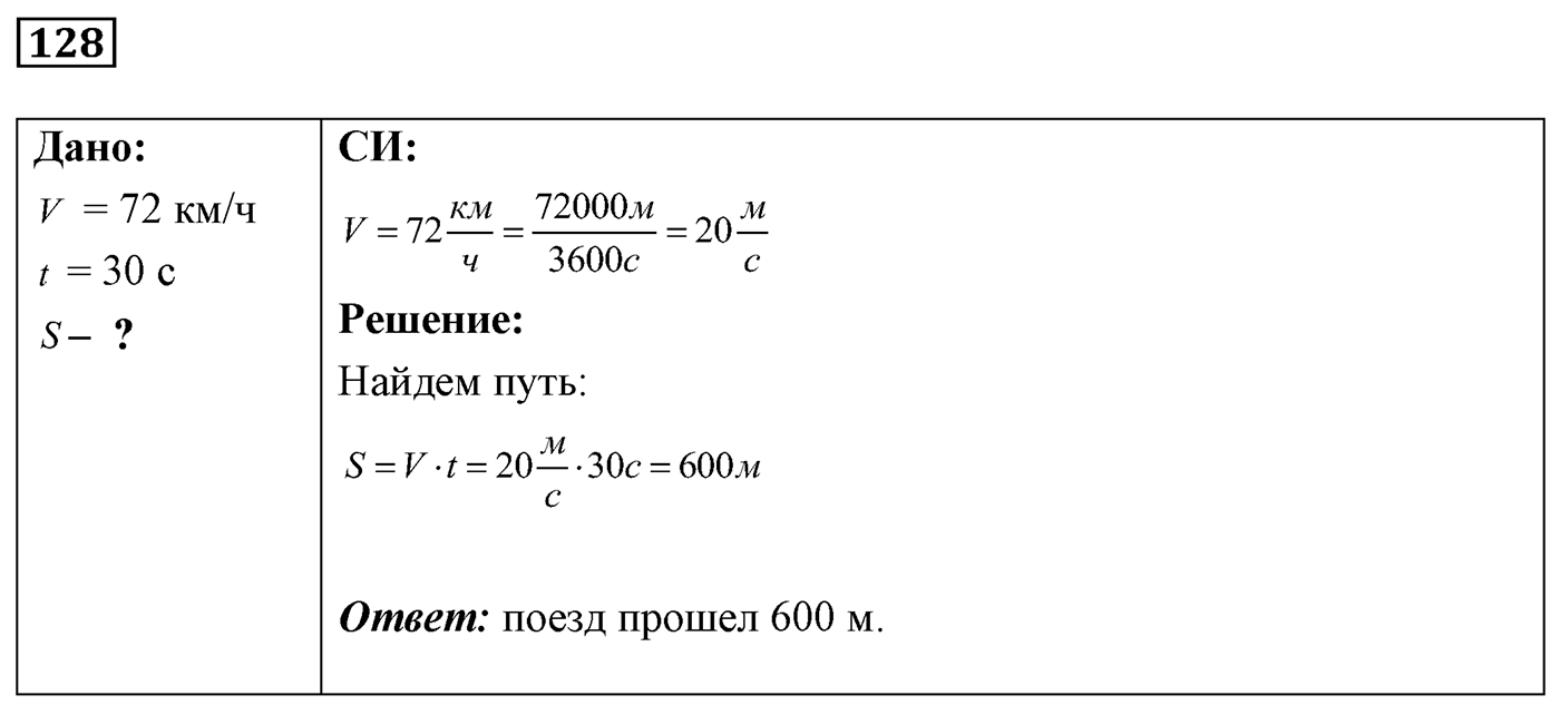 Задача №128 — решение 1
