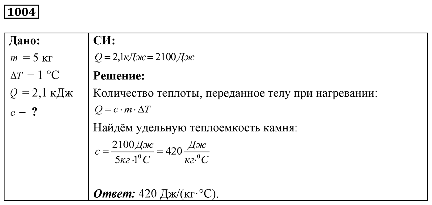 Задача №1004 — решение 1