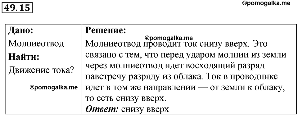 Номер 49.15 — решение 1