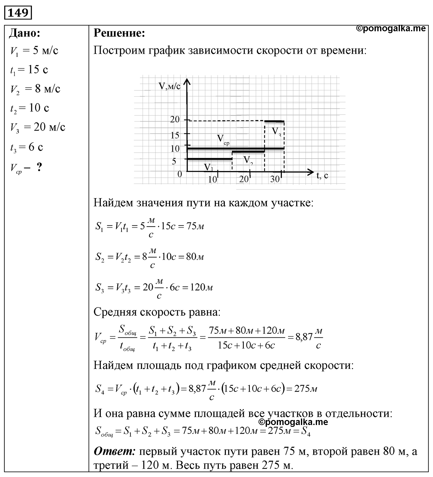 Задача №149 — решение 1