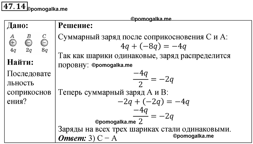 Номер 47.14 — решение 1