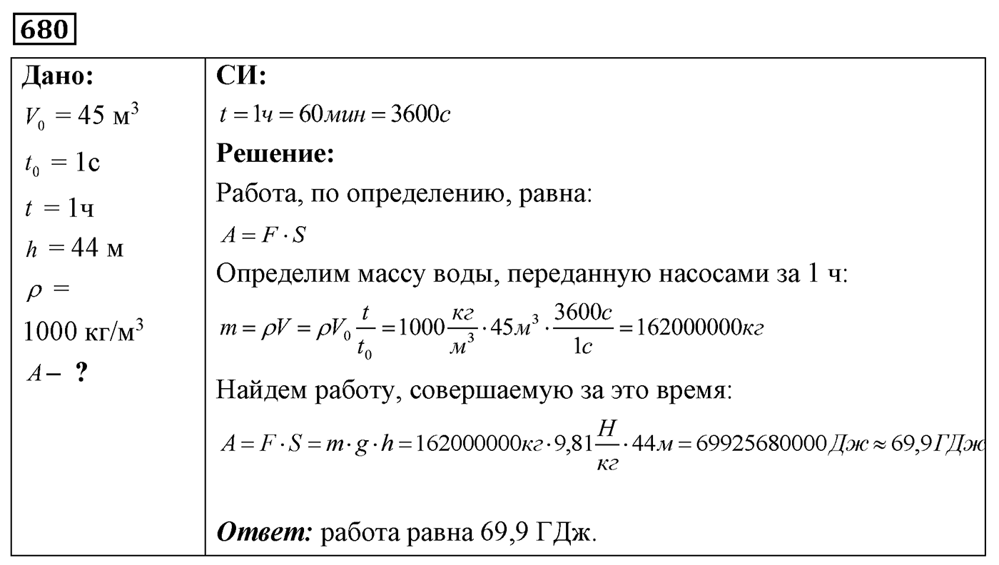 Задача №680 — решение 1