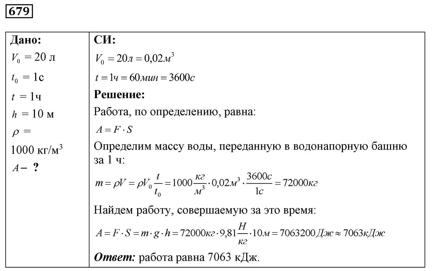 Задача №679 — решение 1