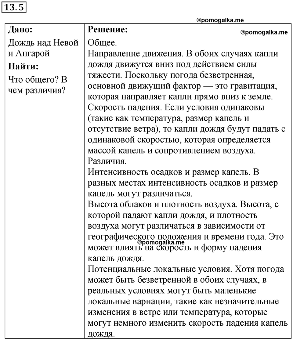 Номер 13.5 — решение 1