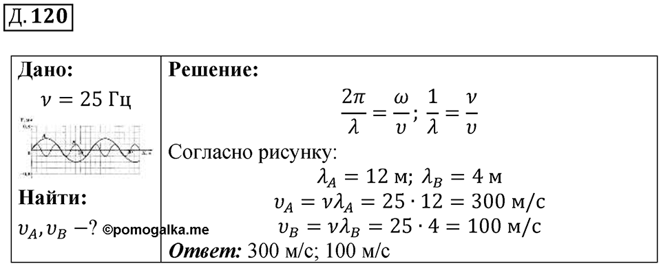 Д. 120 — решение 1