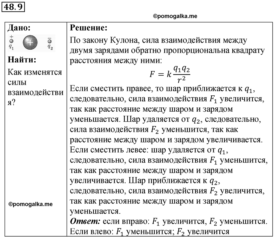 Номер 48.9 — решение 1