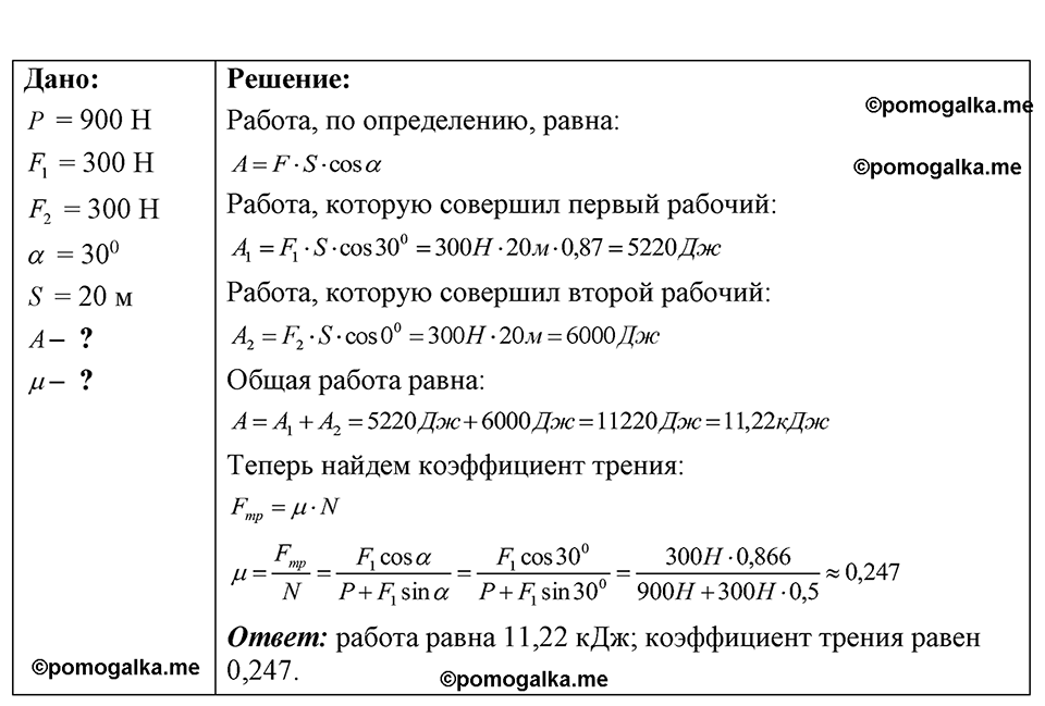 Номер 28.40 — решение 1