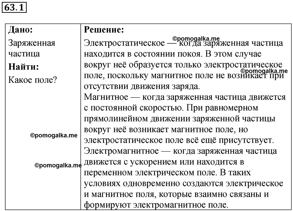 Номер 63.1 — решение 1