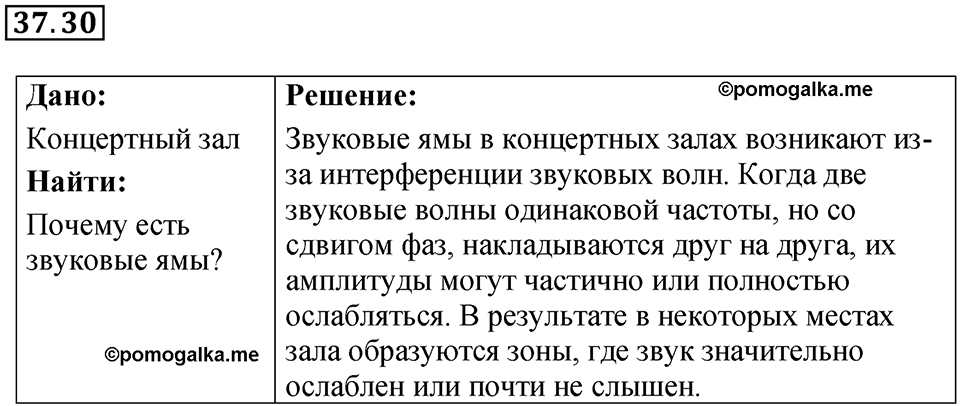 Номер 37.30 — решение 1