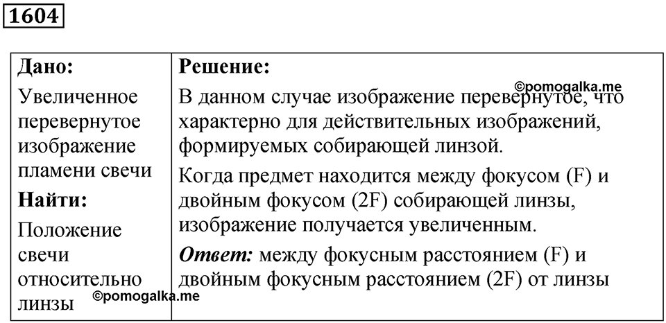 Задача №1604 — решение 1