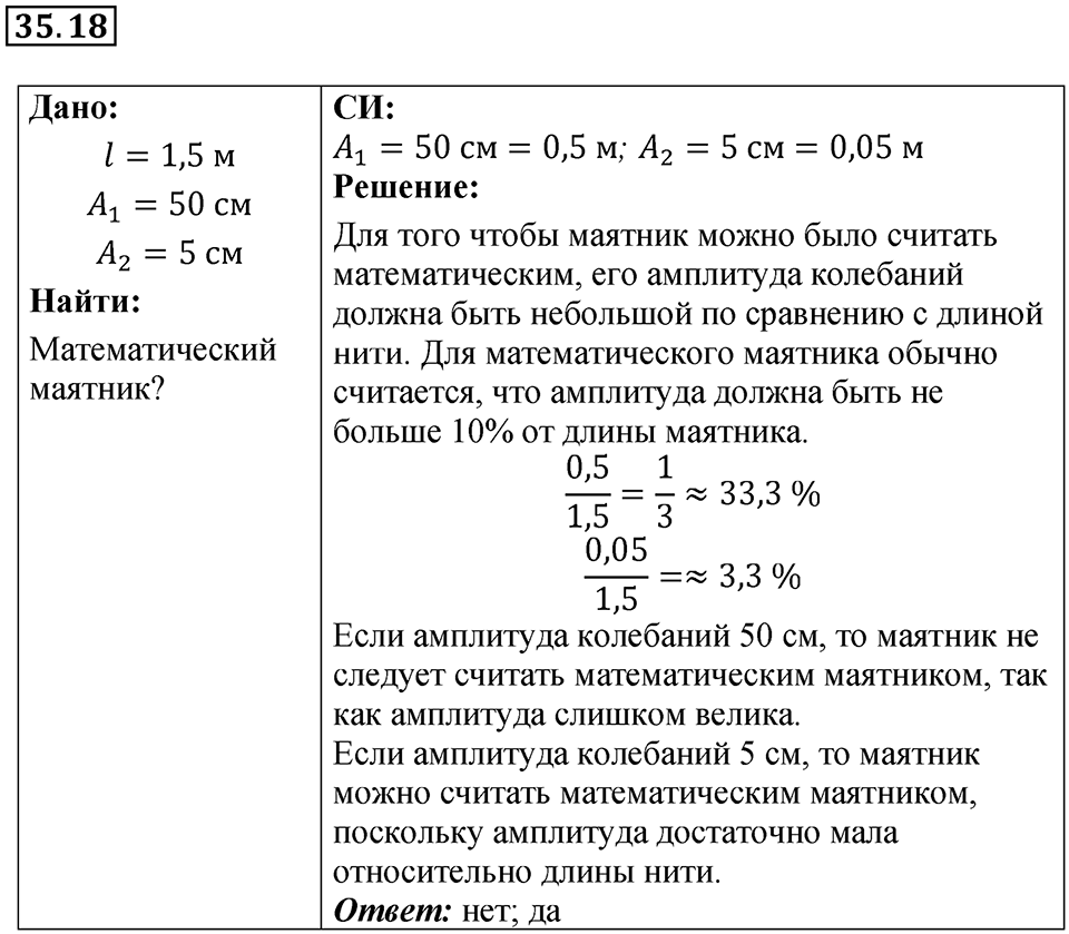 Номер 35.18 — решение 1