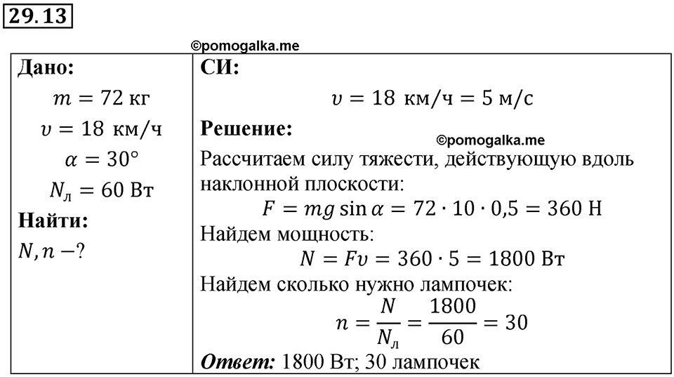 Номер 29.13 — решение 1