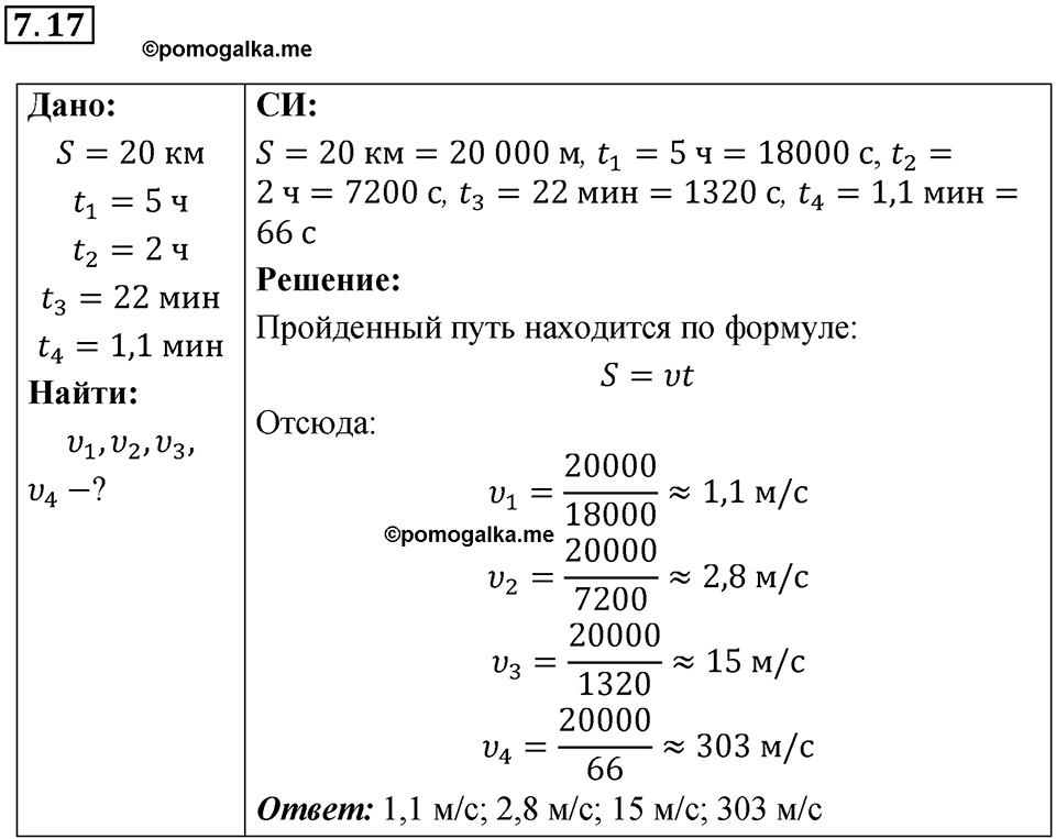 Номер 7.17 — решение 1