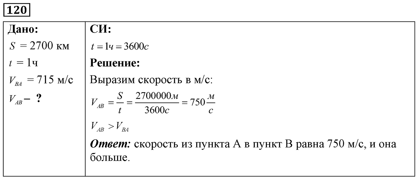 Задача №120 — решение 1